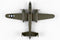 North American B-25J Mitchell “Briefing Time” 1:100 Scale Diecast Model Top View