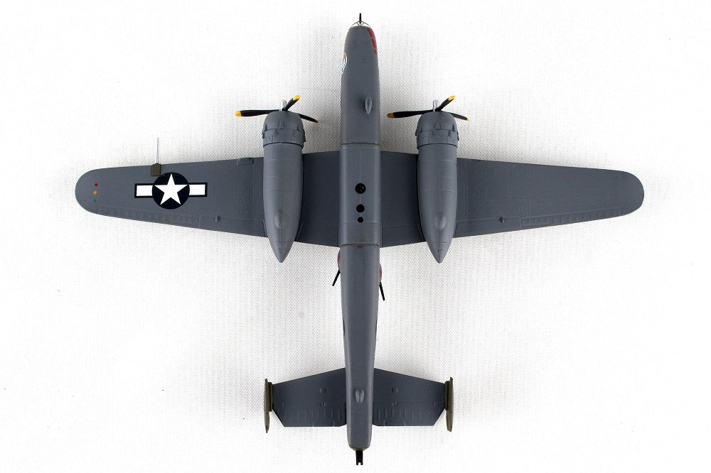 North American B-25J Mitchell “Briefing Time” 1:100 Scale Diecast Model Bottom View