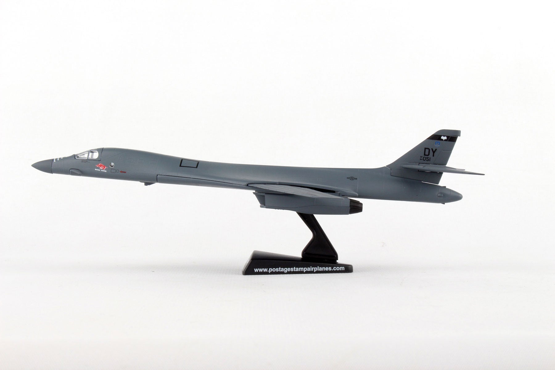 Rockwell International (Boeing) B-1B Lancer “Boss Hog” 1:221 Scale Diecast Model Left Side View