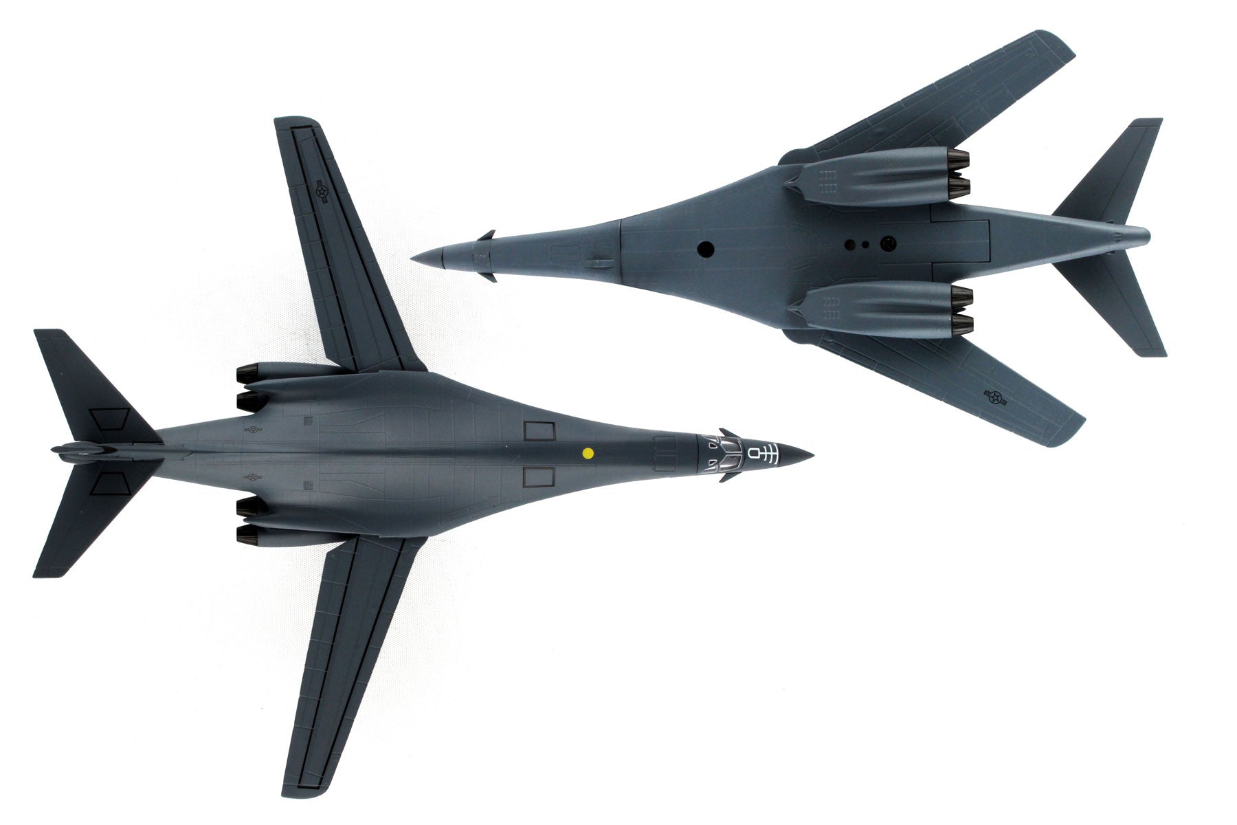 Rockwell International (Boeing) B-1B Lancer “Boss Hog” 1:221 Scale Diecast Model Top  & Bottom View