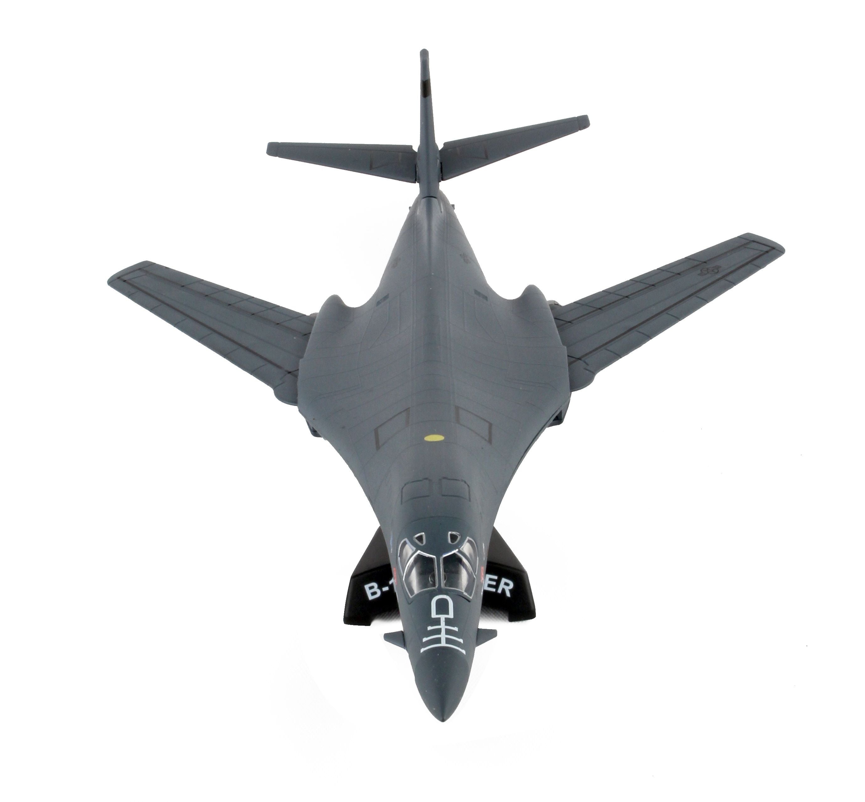 Rockwell International (Boeing) B-1B Lancer “Boss Hog” 1:221 Scale Diecast Model Front View