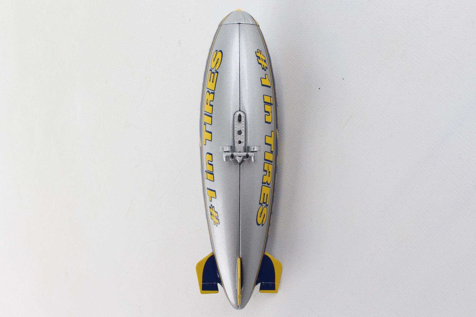 Goodyear Blimp, 1:350 Scale Diecast Model Bottom View