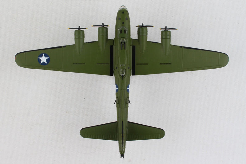 Boeing B-17F Flying Fortress “Boeing Bee” 1:155 Scale Diecast Model Top View