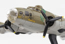 Boeing B-17F Flying Fortress “Memphis Belle” 1:155 Scale Diecast Model Left Side Nose Close Up