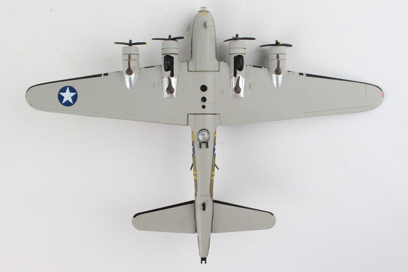 Boeing B-17F Flying Fortress “Memphis Belle” 1:155 Scale Diecast Model Bottom View