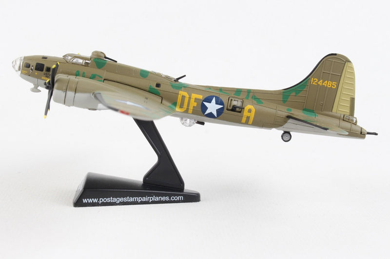 Boeing B-17F Flying Fortress “Memphis Belle” 1:155 Scale Diecast Model Left Side View