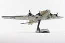 Boeing B-17F Flying Fortress “Memphis Belle” 1:155 Scale Diecast Model Right Front View Looking From Below