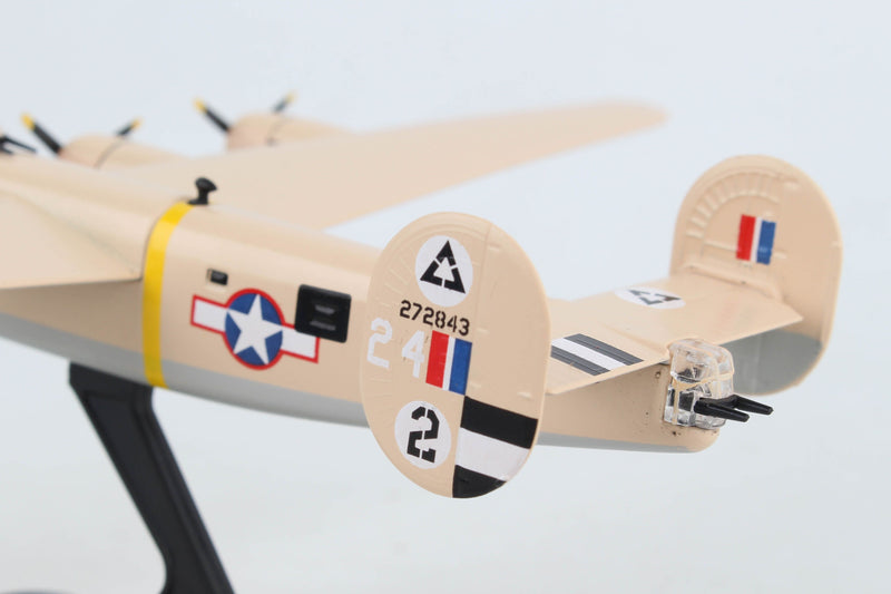 Consolidated B-24D “Strawberry Bitch” 1/163 Scale Diecast Model Tail Close Up