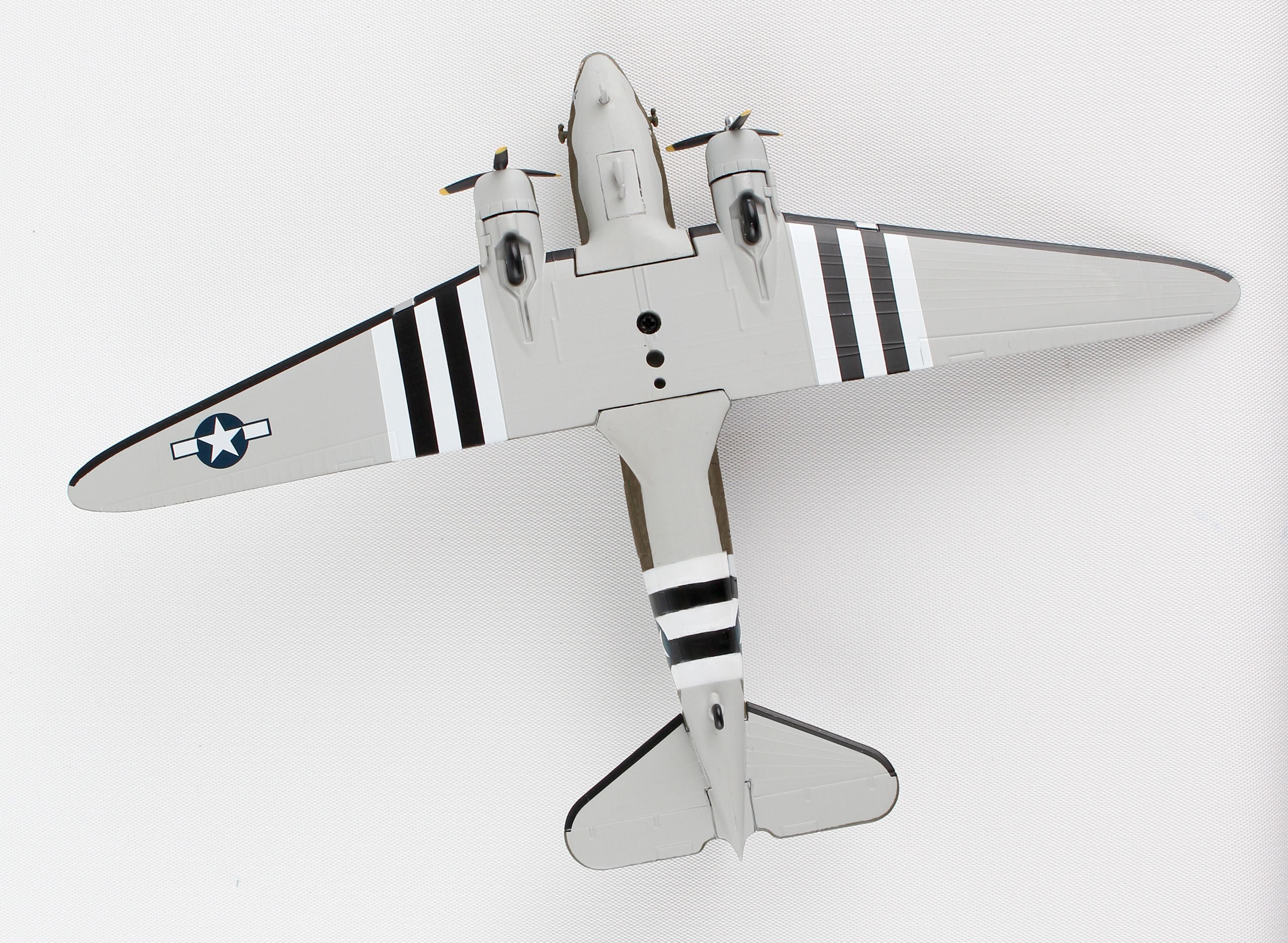 Douglas C-47 Skytrain “Stoy Hora” 1/144 Scale Model Bottom View