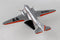 Douglas DC-3 American Airlines "Flagship Tulsa", 1/144 Scale Diecast Model Left Rear View