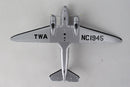 Douglas DC-3 Trans World Airlines  1/144  Scale Model Bottom View