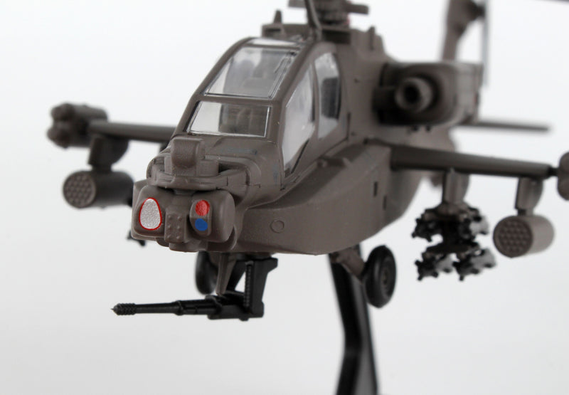 Boeing AH-64D Apache, 1:100 Scale Model Front Sensor & Gun Close Up
