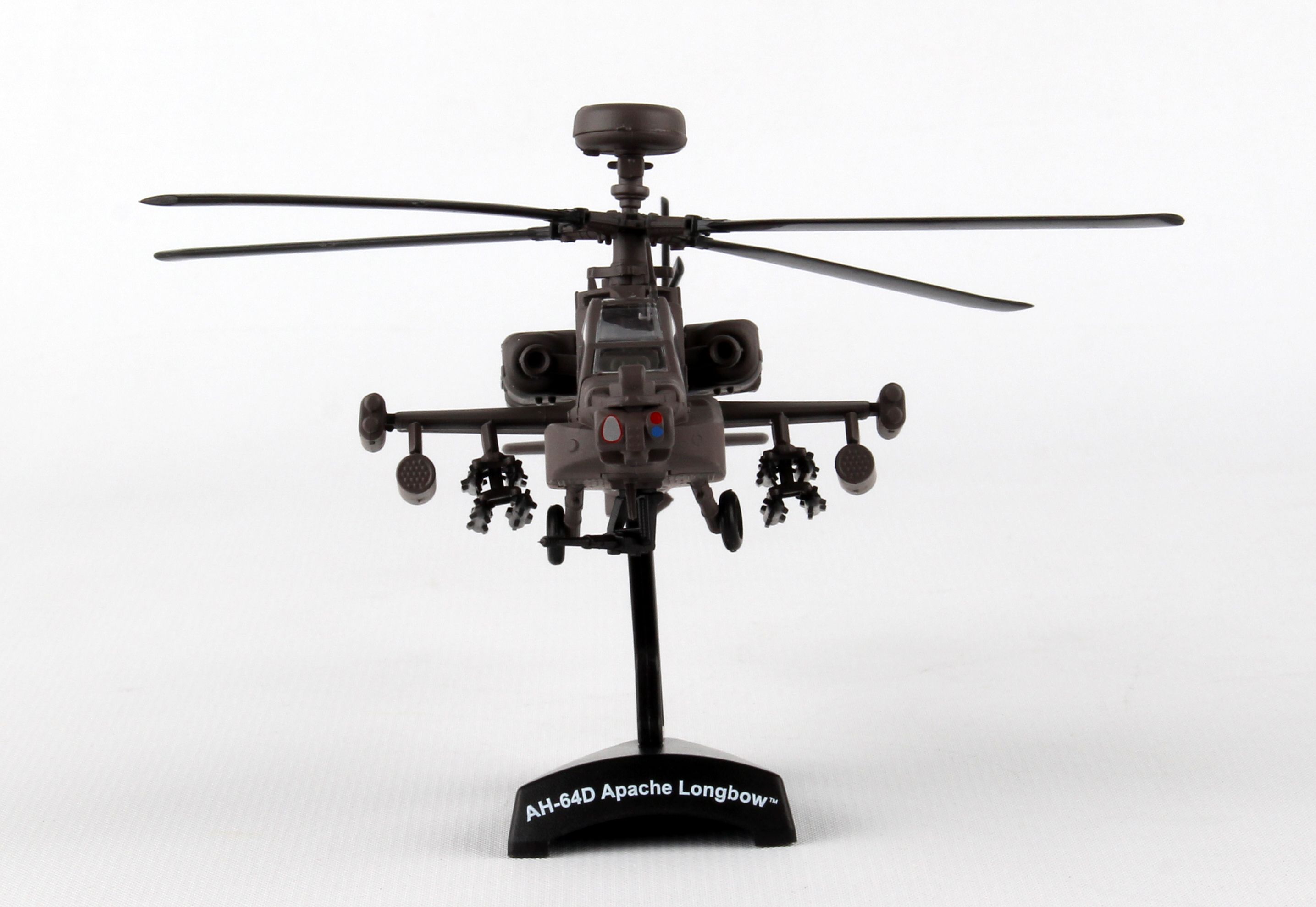 Boeing AH-64D Apache, 1:100 Scale Model Front View