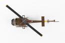 Bell UH-1 Iroquois “Huey” US Army MEDEVAC, 1:87 Scale Model Top View