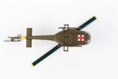 Bell UH-1 Iroquois “Huey” US Army MEDEVAC, 1:87 Scale Model Bottom View