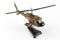 Bell UH-1C Iroquois “Huey” US Army 1”st Cavalry Division, 1:87 Scale Model Right Front View