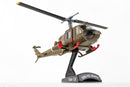 Bell UH-1C Iroquois “Huey” US Army 1”st Cavalry Division, 1:87 Scale Model Right Front Upward View