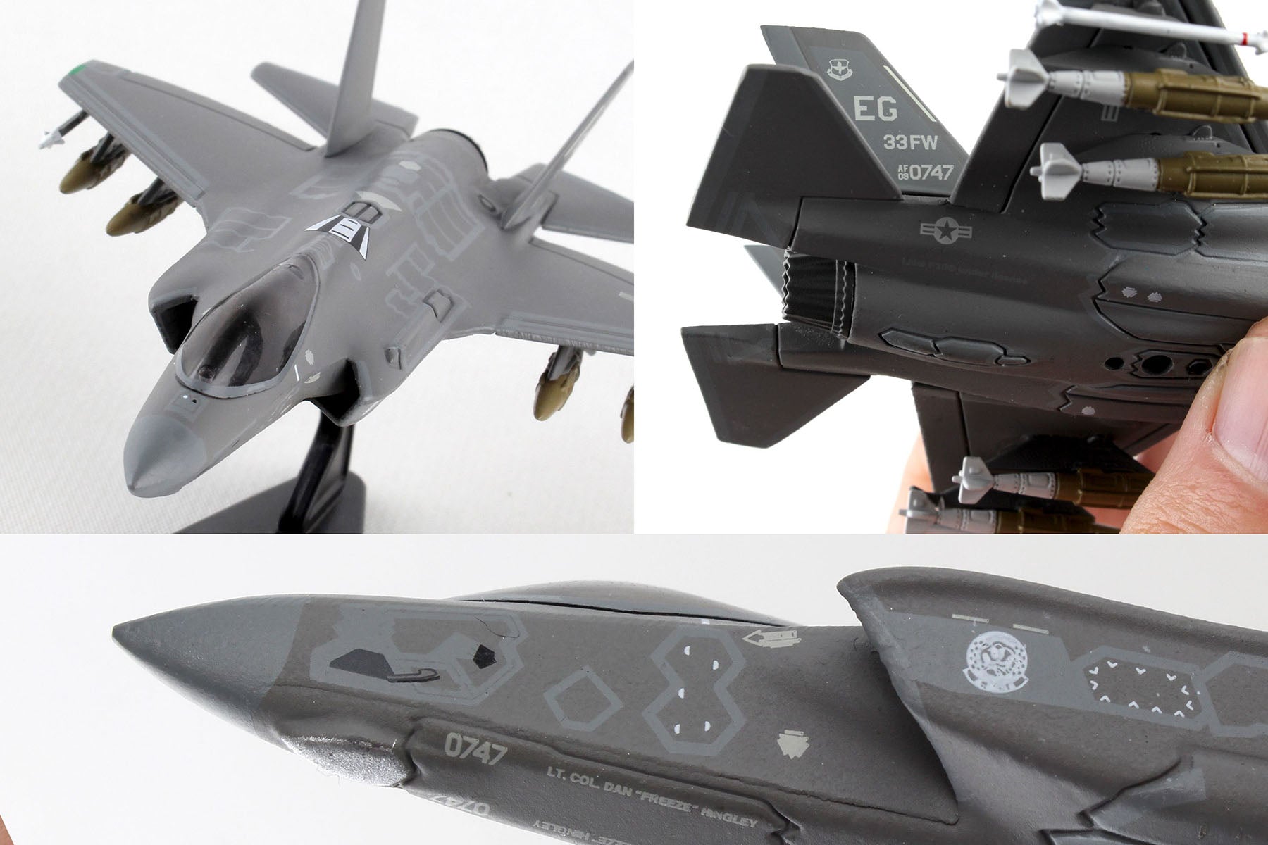 Lockheed Martin F-35A Lightning II USAF 1/144 Scale Model