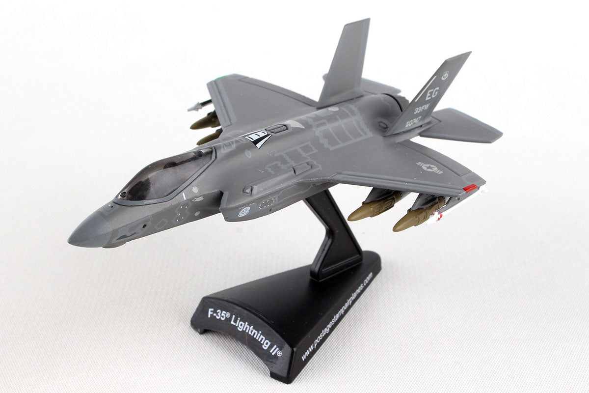 Lockheed Martin F-35A Lightning II USAF 1/144 Scale Model By Daron Postage Stamp