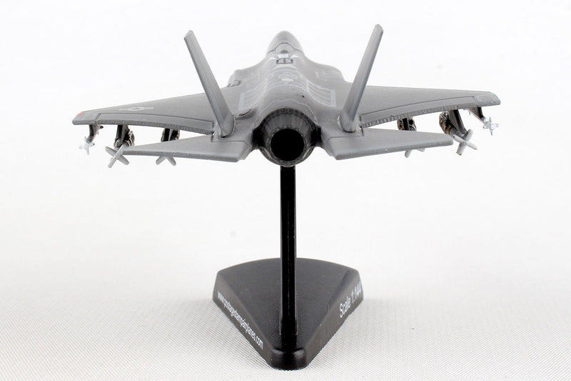 Lockheed Martin F-35A Lightning II USAF 1/144 Scale Model By Daron Postage Stamp Rear View
