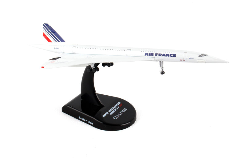 Aérospatiale/BAC Concorde Air France 1/350 Scale Diecast Model Right Front View