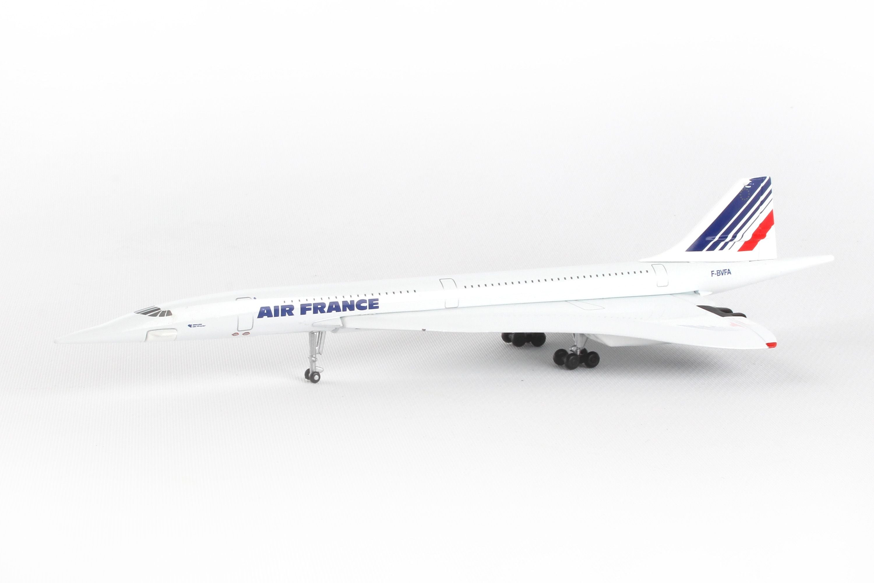 Aérospatiale/BAC Concorde Air France 1/350 Scale Diecast Model Left Side View