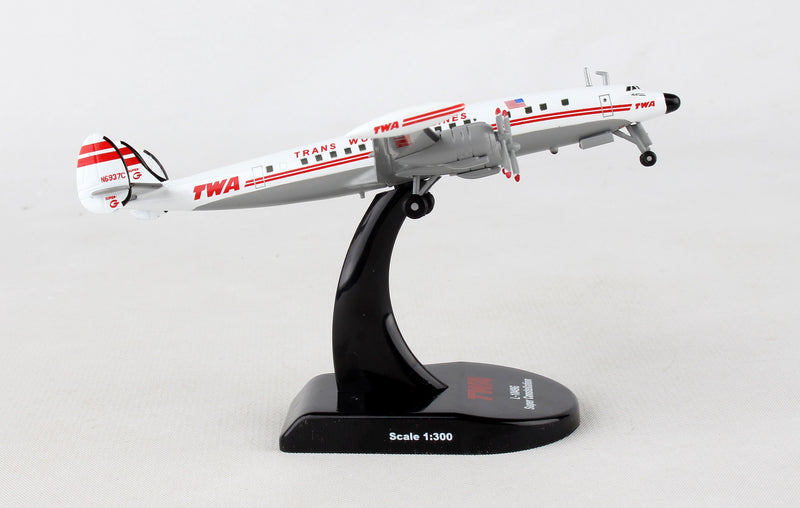 Lockheed L-1049 Super Constellation Trans World Airlines 1/300 Scale Model Right Side View