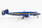 Lockheed C-121J (L-1049) Super Constellation Blue Angels 1/300 Scale Model Right Side View On Ground