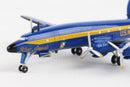 Lockheed C-121J (L-1049) Super Constellation Blue Angels 1/300 Scale Model Front Close Up
