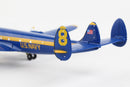 Lockheed C-121J (L-1049) Super Constellation Blue Angels 1/300 Scale Model Tail Close Up