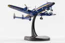 Lockheed C-121J (L-1049) Super Constellation Blue Angels 1/300 Scale Model Right Front View