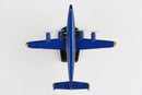 Lockheed C-121J (L-1049) Super Constellation Blue Angels 1/300 Scale Model Top View