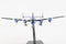 Lockheed C-121J (L-1049) Super Constellation Blue Angels 1/300 Scale Model Front View