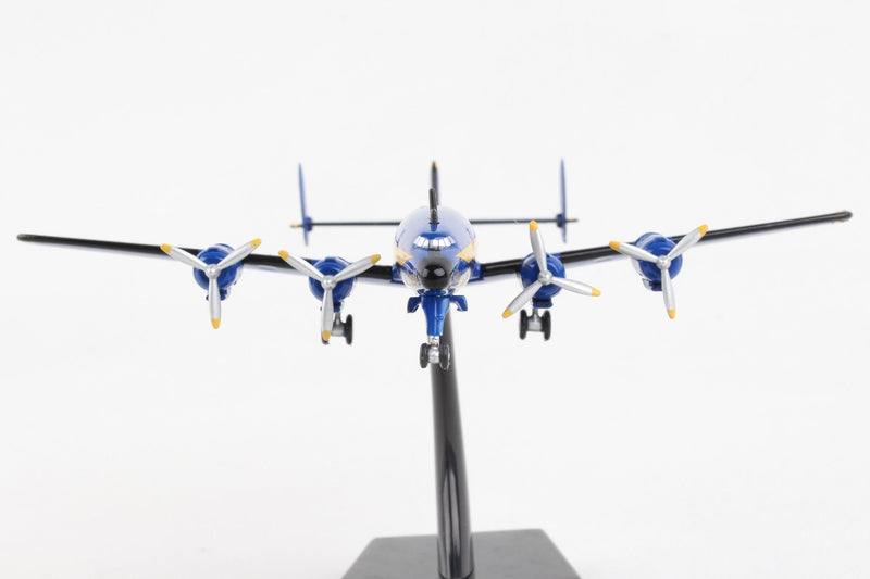 Lockheed C-121J (L-1049) Super Constellation Blue Angels 1/300 Scale Model Front View