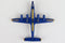 Lockheed C-121J (L-1049) Super Constellation Blue Angels 1/300 Scale Model Bottom View