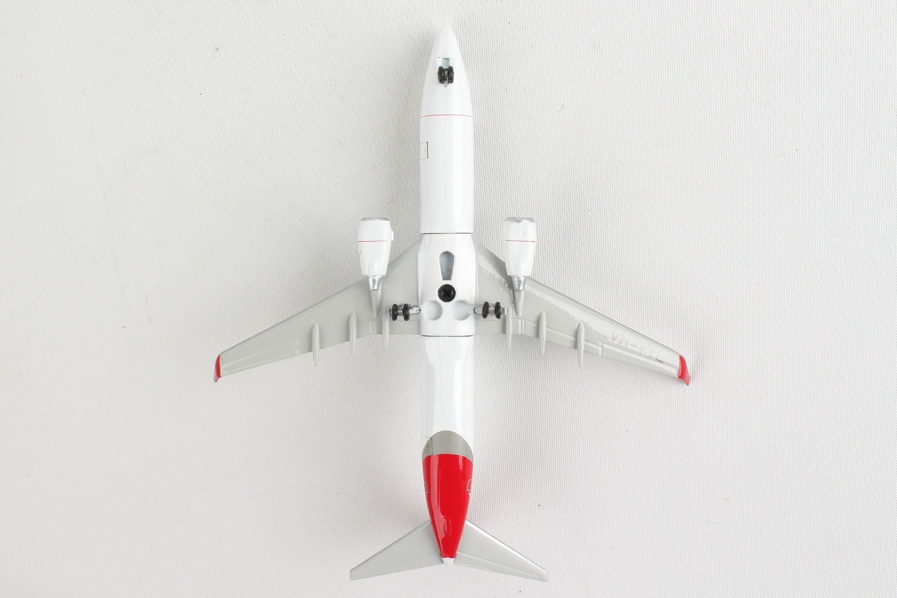 Boeing B737-800 Qantas Airways, 1/300 Scale Diecast Model Bottom View