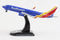 Boeing B737-800 Southwest Airlines, 1/300 Scale Diecast Model Left Side View