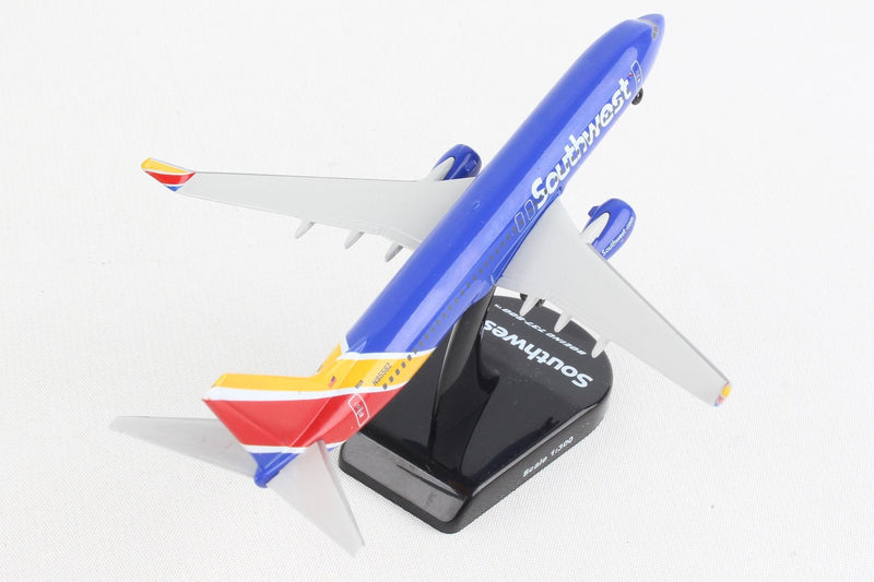Boeing B737-800 Southwest Airlines, 1/300 Scale Diecast Model Right Rear View
