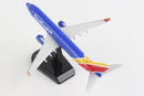Boeing B737-800 Southwest Airlines, 1/300 Scale Diecast Model Left Rear View