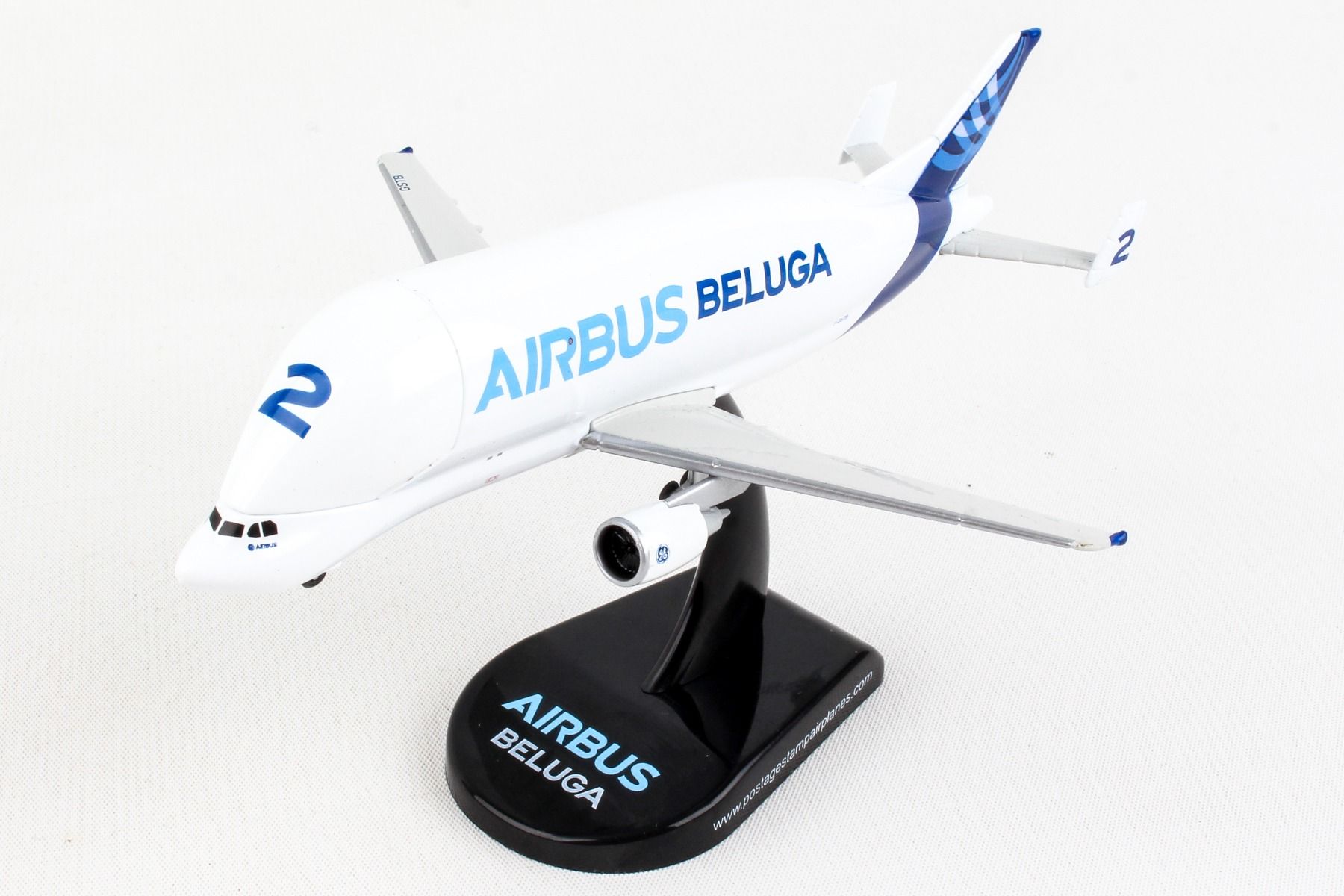 Airbus A300-600ST Beluga #2, 1/400 Scale Diecast Model