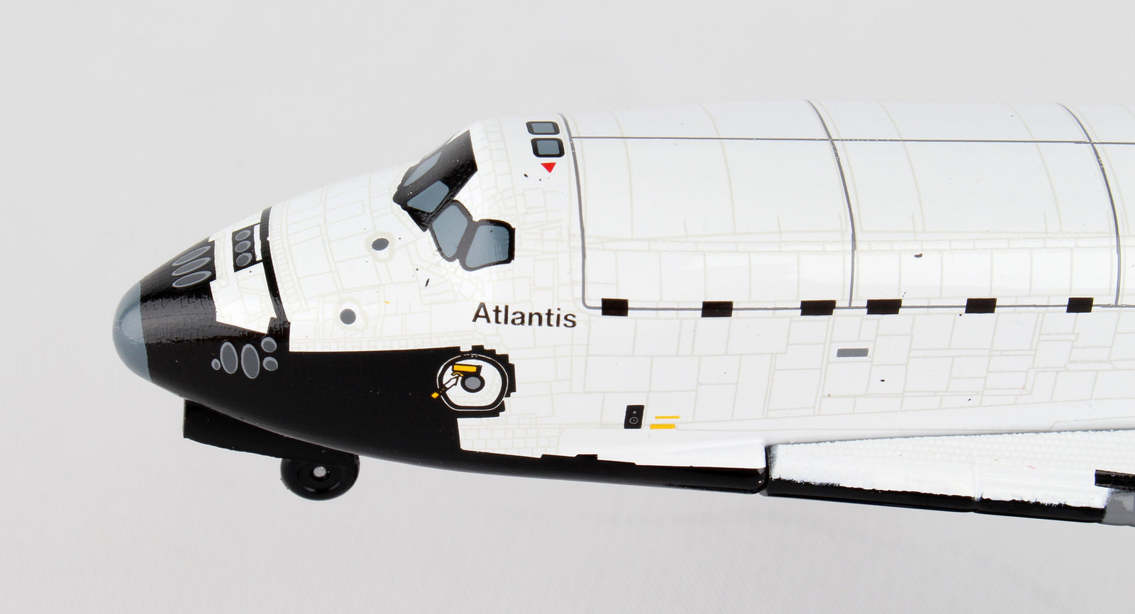 Rockwell International Space Shuttle Orbiter Atlantis 1/300 Scale Model ...