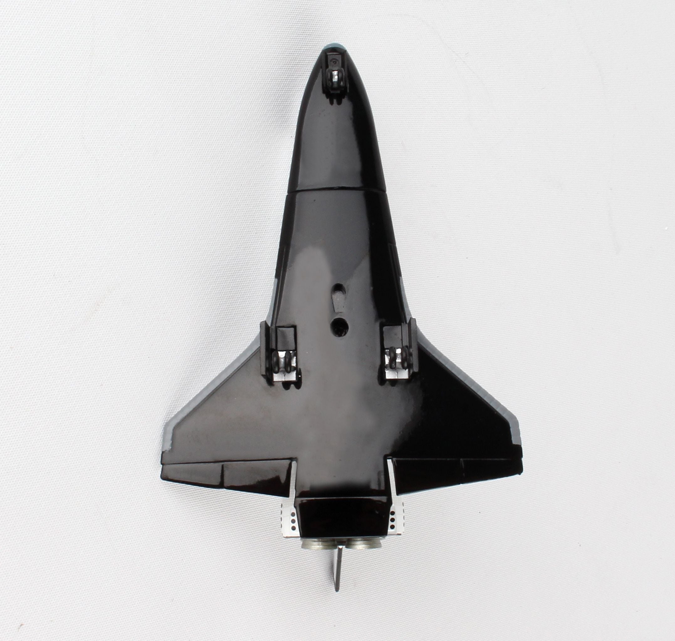 Rockwell International Space Shuttle Orbiter Atlantis 1/300 Scale Model By Daron Postage Stamp Bottom View