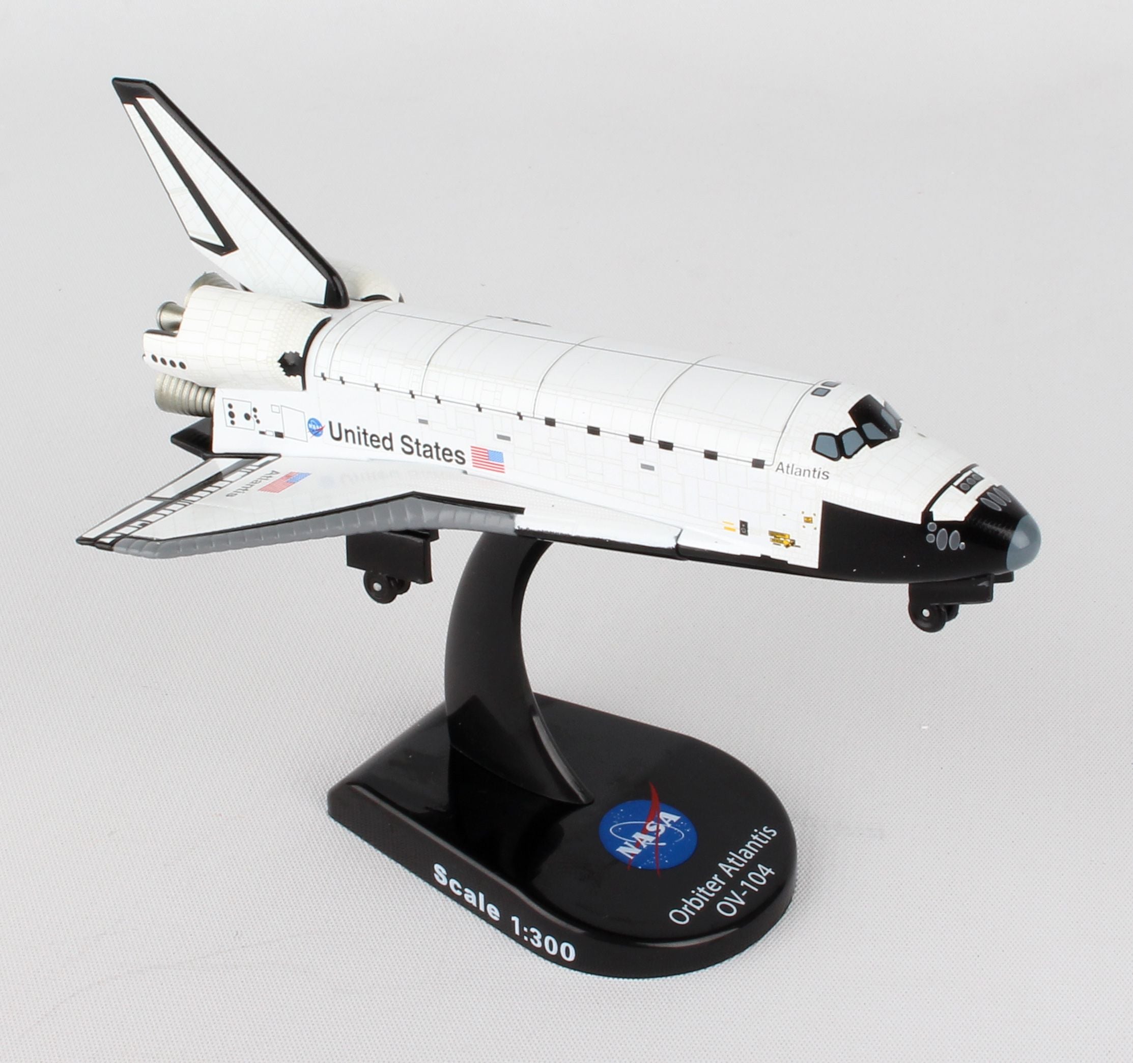 Rockwell International Space Shuttle Orbiter Atlantis 1/300 Scale Model