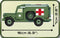 1942 Ambulance WC 54, 293 Piece Block Kit Side View Dimensions