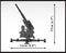 Company of Heroes 3, 8.8 cm Flak, 225 Piece Block Kit Side View Dimensions