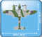 De Havilland Mosquito FB Mk.VI, 452 Piece Block Kit Top View Dimensions