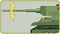 T-34/85 Soviet Tank, 273 Piece Block Kit Barrel Detail