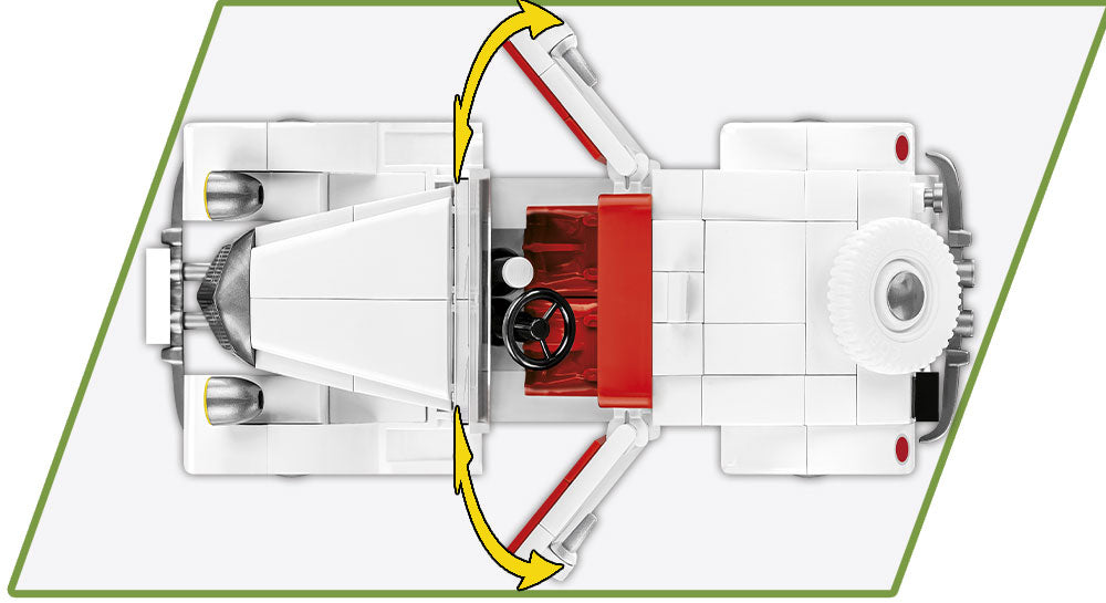 Citroen Traction 7C, 199 Piece Block Kit Door Details