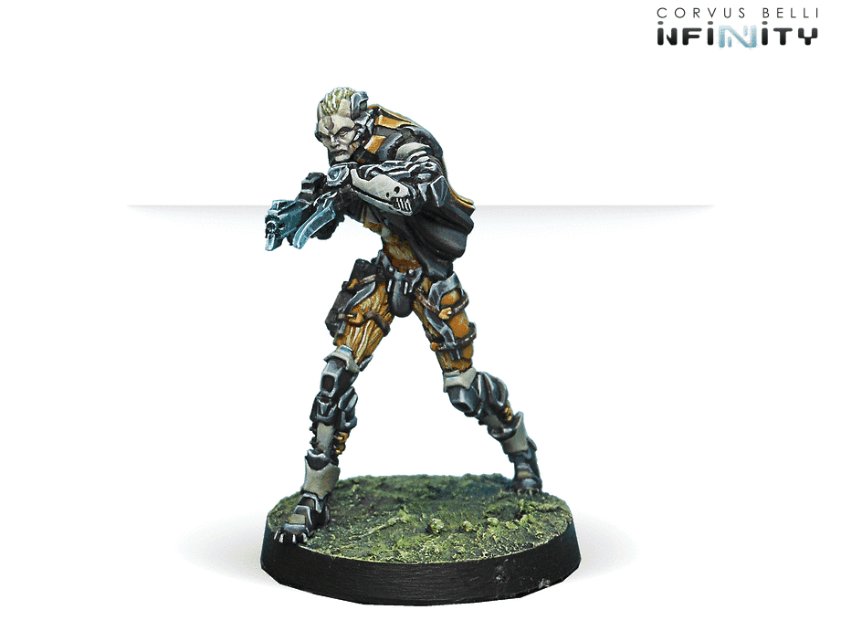 Infinity NA2 Rasail Boarding Team Miniature Game Figures Rasail Combi Rifle