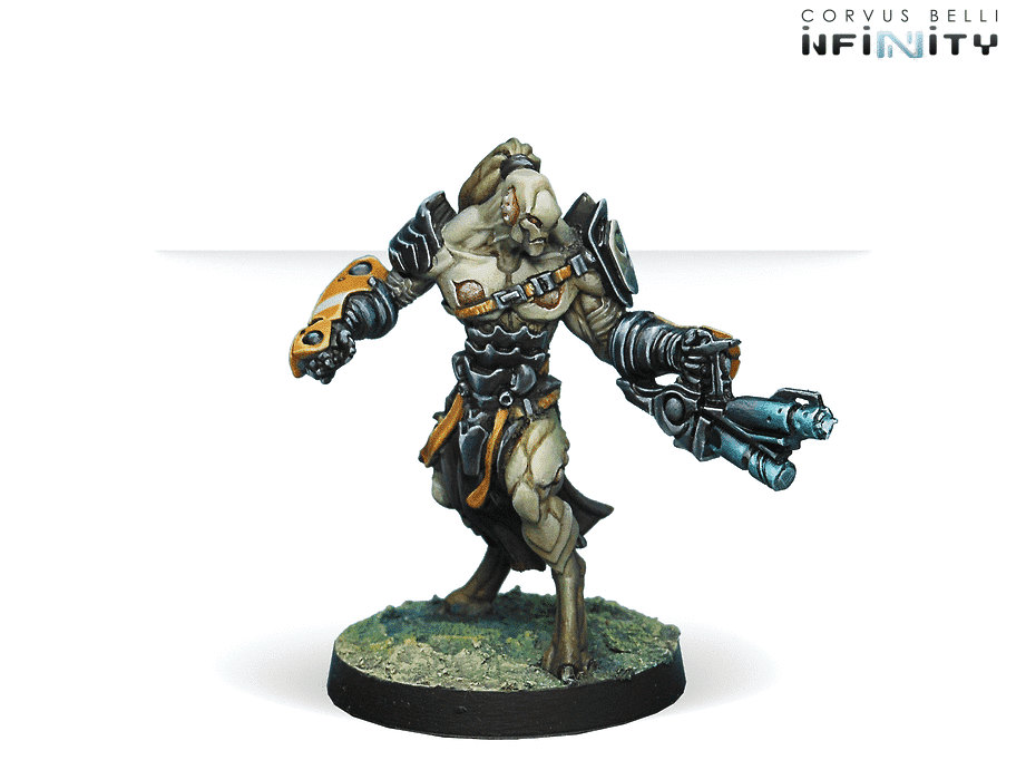 Infinity NA2 Rasail Boarding Team Miniature Game Figures Chaksa Periferical